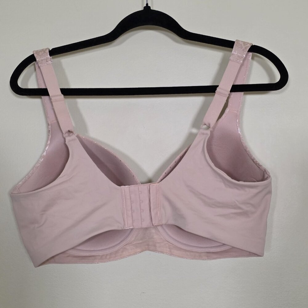 Vanity Fair 38DD Beige Full Figure Bra 71262 Wireless Adjustable Straps Padded - Picture 11 of 11